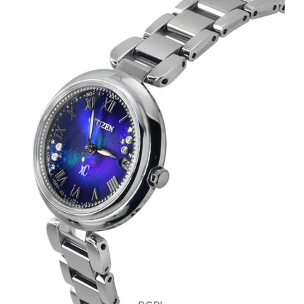 Citizen xC Mizu Super Titanium -rajoitetun erän sininen kellotaulu Eco-Drive ES9460-61L naisten kello