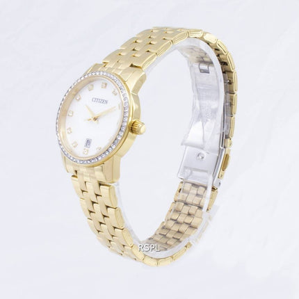 Kansalainen Quartz EU6032 - 51D analoginen Diamond aksentti naisten Kello