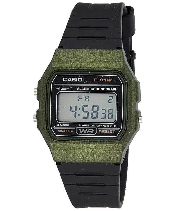 Casio Classic päivittäinen hälytys F-91WM-3A F91WM-3A miesten kello