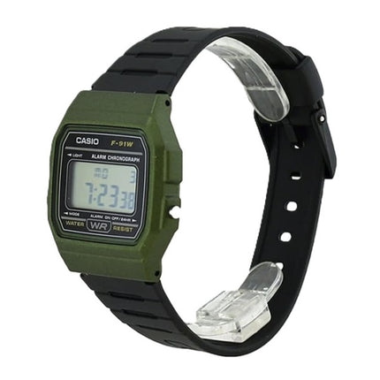 Casio Classic päivittäinen hälytys F-91WM-3A F91WM-3A miesten kello