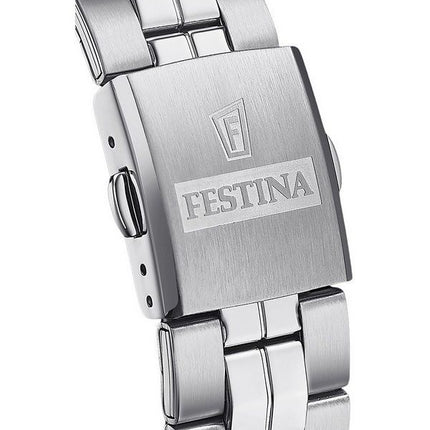 Festina Classics ruostumattomasta teräksestä valmistettu sininen kellotaulu kvartsi F20437-3 miesten kello