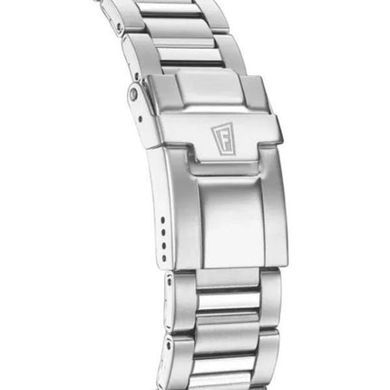 Festina Timeless Chronograph ruostumattomasta teräksestä valmistettu musta kellotaulu kvartsi F20560-5 100M miesten kello