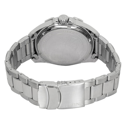 Festina ruostumattomasta teräksestä valmistettu monitoiminen musta kellotaulu kvartsi F20623-4 100M miesten kello