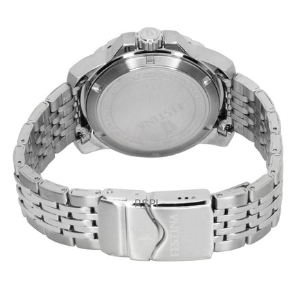 Festina ruostumattomasta teräksestä valmistettu sininen kellotaulu kvartsi sukeltajan F20661-1 200M miesten kello