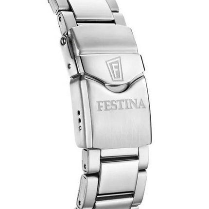 Festina The Originals ruostumattomasta teräksestä valmistettu sininen kellotaulu kvartsisukelluksen F20663-1 200M miesten kello