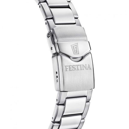 Festina Diver ruostumattomasta teräksestä valmistettu sininen kellotaulu kvartsi F20665-1 200M miesten kello