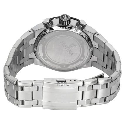 Festina Chrono Bike Chronograph ruostumattomasta teräksestä valmistettu sininen kellotaulu kvartsi F20670-1 100M miesten kello