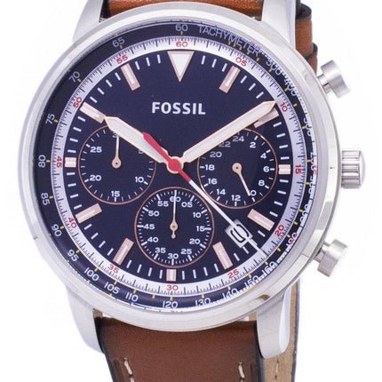 Fossiilisten Goodwin Chronograph kvartsi nopeusmittarin FS5414 Miesten Kello