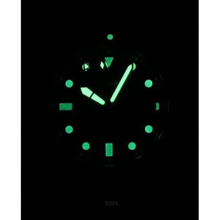 Fossiilisensininen GMT ruostumaton teräs sininen kellotaulu kvartsi FS5991 100M miesten kello