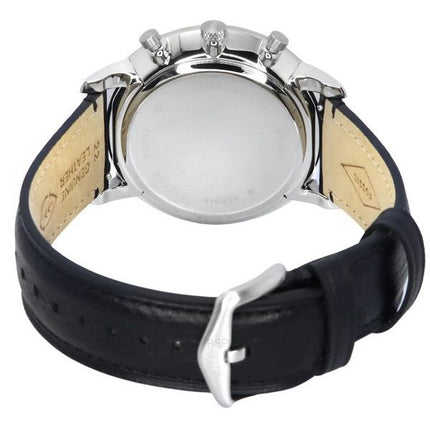 Fossil Neutra Chronograph Black LiteHide Nahkahihna Burgundy Kellotaulu Quartz FS6016 Miesten kello