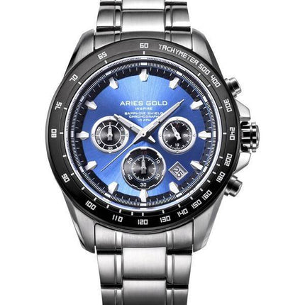 Oinas Gold inspiroi Drifter Chronograph kvartsi G 7001 SBK-BU Miesten Kello