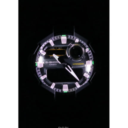 Casio G-Shock analoginen digitaalinen kangashihna sininen kellotaulu kvartsi GA-010CE-2A 200M miesten kello