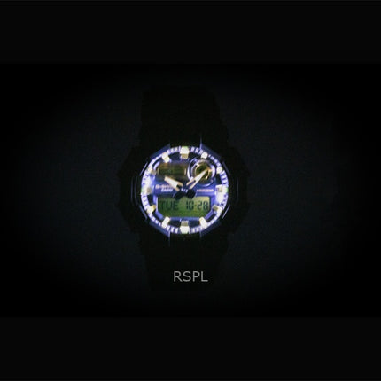 Casio G-Shock analoginen digitaalinen biopohjainen hartsiranneke mustalla kellotaululla kvartsi GA-010GB-1A9 200M miesten kello