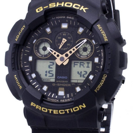 Casio G-Shock GA-100GBX-1A9 GA100GBX-1A9 analoginen digitaalinen 200M Miesten Kello