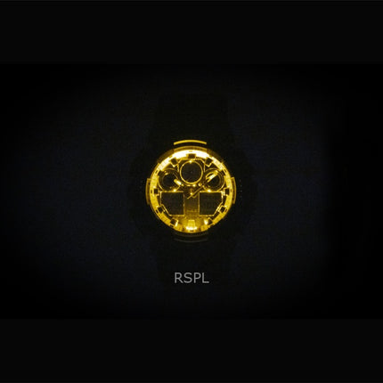 Casio G-Shock -hartsiranneke, analoginen digitaalinen, kultainen kellotaulu, kvartsi, GA-100GGB-1A9, 200M miesten kello