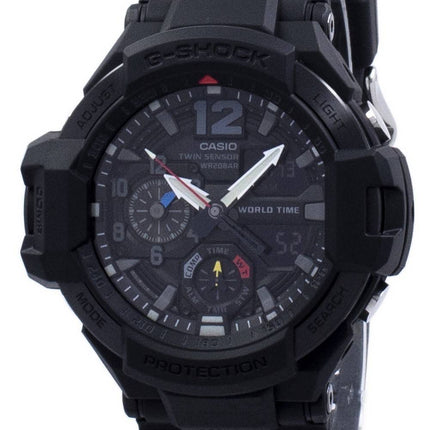 Casio G-Shock Gravitymaster hengen anturi maailman aika 1A1/1100/GA GA1100-1A1 Miesten Kello