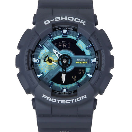 Casio G-Shock analoginen digitaalinen biopohjainen hartsisininen kellotaulu kvartsi GA-110AS-2A 200M miesten kello