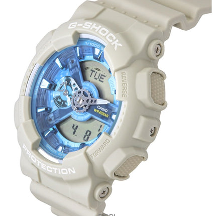 Casio G-Shock analoginen digitaalinen biopohjainen hartsisininen kellotaulu kvartsi GA-110AS-5A 200M miesten kello