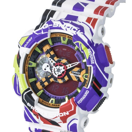 Casio G-Shock analoginen digitaalinen Evangelion 30-vuotisjuhlakauden monivärinen kellotaulu kvartsi GA-110EVA30-7A 200M miesten kello