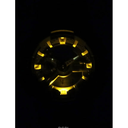 Casio G-Shock analoginen digitaalinen biopohjainen hartsi musta kellotaulu kvartsi GA-110RL-1A 200M miesten kello