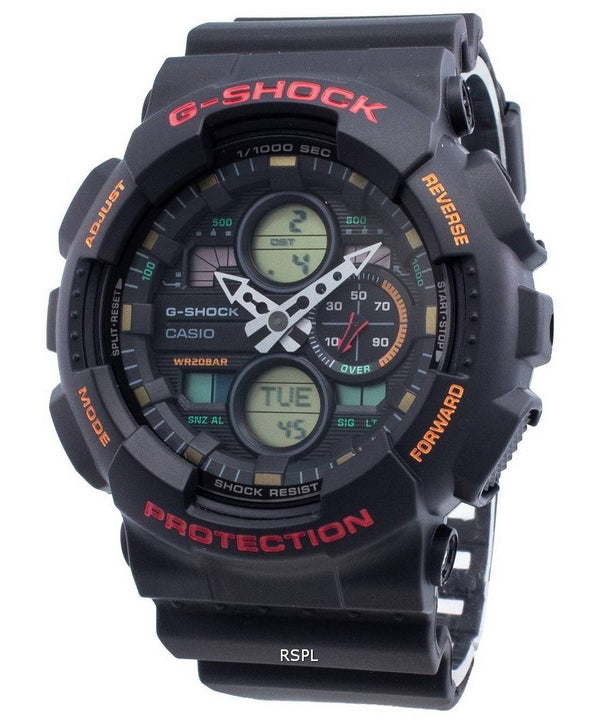 Casio G-Shock GA-140-1A4 iskunkestävyyskvartsi 200M miesten kello