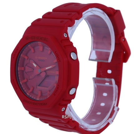 Casio G-Shock Carbon Core Guard -hartsihihna, analoginen digitaalinen GA-2100-4A GA2100-4 200M miesten kello