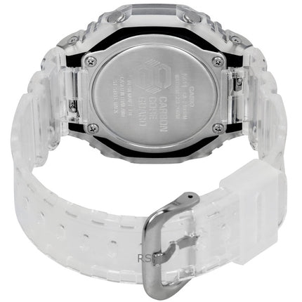 Casio G-Shock analoginen digitaalinen hartsiranneke sinisellä kellotaululla GA-2100BM-7A2 200M unisex-kello