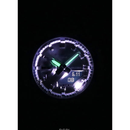 Casio G-Shock analoginen digitaalinen hartsiranneke harmaalla kellotaululla GA-2100BM-7A8 200M unisex-kello