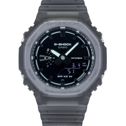 Casio G-Shock analoginen digitaalinen hartsiranneke mustalla kellotaululla kvartsi GA-2100K-1A 200M miesten kello