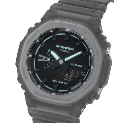 Casio G-Shock analoginen digitaalinen hartsiranneke mustalla kellotaululla kvartsi GA-2100K-1A 200M miesten kello