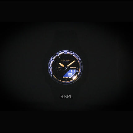 Casio G-Shock analoginen digitaalinen hartsiranneke mustalla kellotaululla kvartsi GA-2100K-2A 200M miesten kello