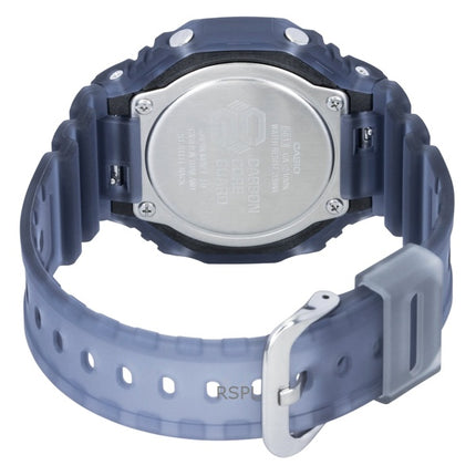 Casio G-Shock analoginen digitaalinen hartsiranneke mustalla kellotaululla kvartsi GA-2100K-2A 200M miesten kello