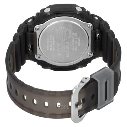 Casio G-Shock analoginen digitaalinen hartsiranneke mustalla kellotaululla GA-2100K-5A 200M miesten kello