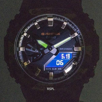 Casio G-Shock Diver's analoginen digitaalinen kvartsi GA-2100SU-1A GA2100SU-1 200M miesten kello