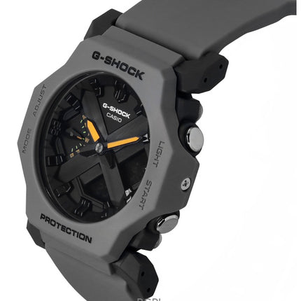 Casio G-Shock analoginen digitaalinen hartsiranneke harmaalla kellotaululla GA-2300-8A 200M unisex-kello