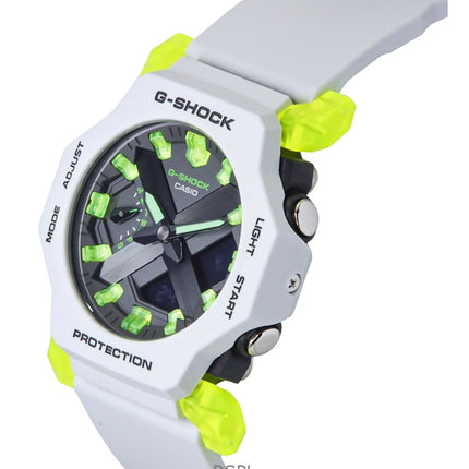 Casio G-Shock analoginen digitaalinen hartsihihna, harmaa kellotaulu kvartsi GA-2300MW-8A 200M miesten kello