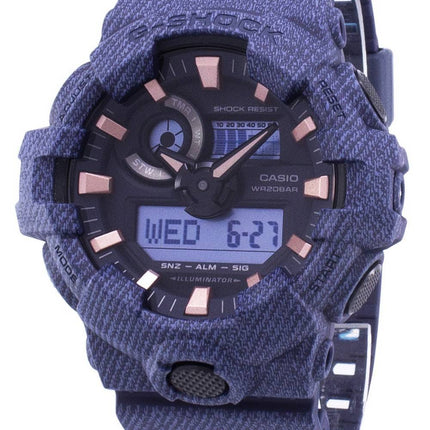 Casio G-Shock valaisin iskunkestävä 200M GA-700DE-2A GA700DE-2A Miesten Kello