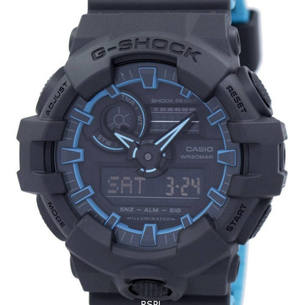 Casio G-Shock valaisin iskunkestävä 1A2/700SE/GA GA700SE 1A2 Miesten Kello