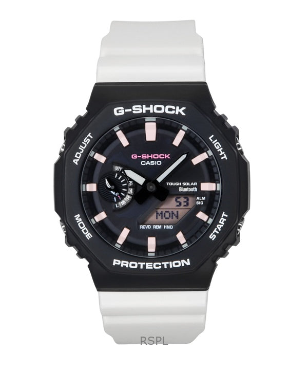 Casio G-Shock analoginen digitaalinen Charles Darwin Foundation -älypuhelinlinkki musta kellotaulu Solar GA-B2100CD-1A7 200M miesten kello