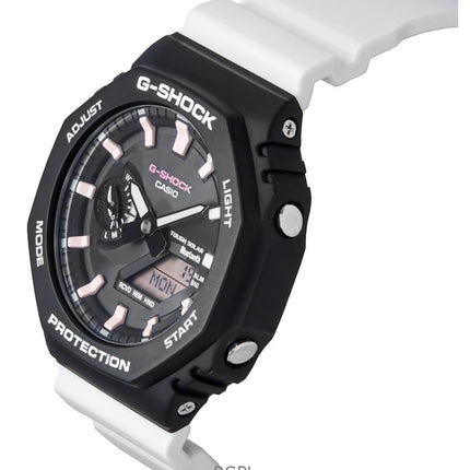 Casio G-Shock analoginen digitaalinen Charles Darwin Foundation -älypuhelinlinkki musta kellotaulu Solar GA-B2100CD-1A7 200M miesten kello