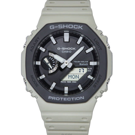 Casio G-Shock analoginen digitaalinen älypuhelinlinkki biopohjainen hartsihihna musta kellotaulu Tough Solar GA-B2100LUU-5A 200M miesten kello