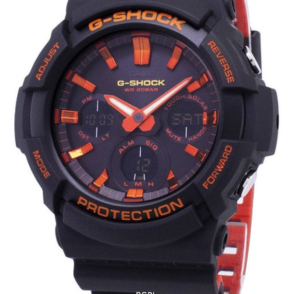 Casio G-Shock kaasu-100BR-1A GAS100BR-1A valaisin analoginen digitaalinen 200M Miesten Kello
