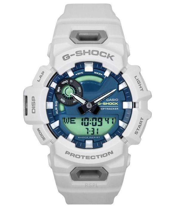 Casio G-Shock G-Squad analoginen digitaalinen älypuhelinlinkki biopohjainen hartsihihna sininen kellotaulu kvartsi GBA-900CB-7A