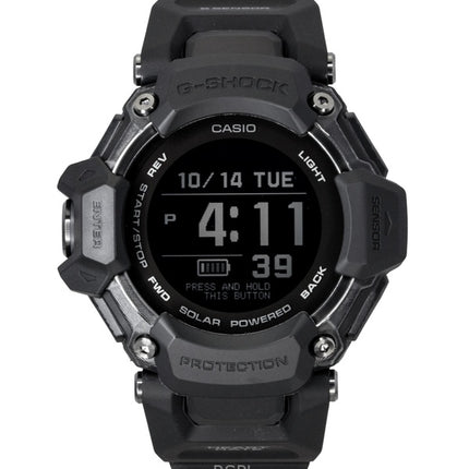 Casio G-Shock G-Squad digitaalinen älypuhelinlinkki hartsirannekkeella aurinkokennolla GBD-H2000-1B 200M miesten kello