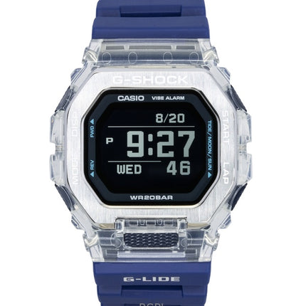 Casio G-Shock G-Lide Digital Smartphone Link -sininen hartsiranneke, kvartsi GBX-100S-2 200M unisex-kello