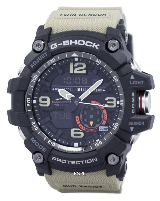 Casio G-Shock Mudmaster analoginen digitaalinen hengen anturi GG 1000 1A5 Miesten kello