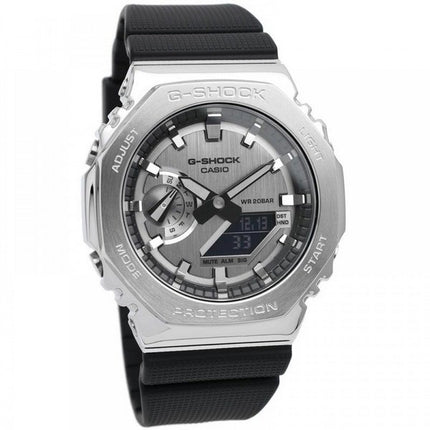 Casio G-Shock metallipäällysteinen analoginen digitaalinen hartsihihna GM-2100-1A GM2100-1 200M miesten kello