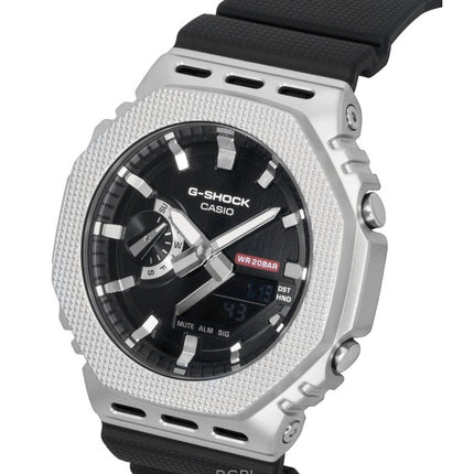Casio G-Shock G-Steel analoginen digitaalinen biopohjainen hartsiranneke sinisellä kellotaululla kvartsi GM-2100M-1A 200M miesten kello