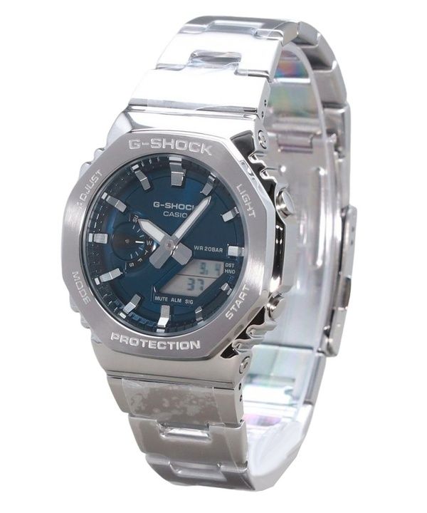 Casio G-Shock G-Steel analoginen digitaalinen sininen kellotaulu kvartsi GM-2110D-2B 200M miesten kello