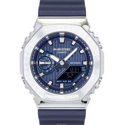 Casio G-Shock G-Steel analoginen digitaalinen rajoitetun erän sininen kellotaulu GM-2110SH-2A 200M miesten kello
